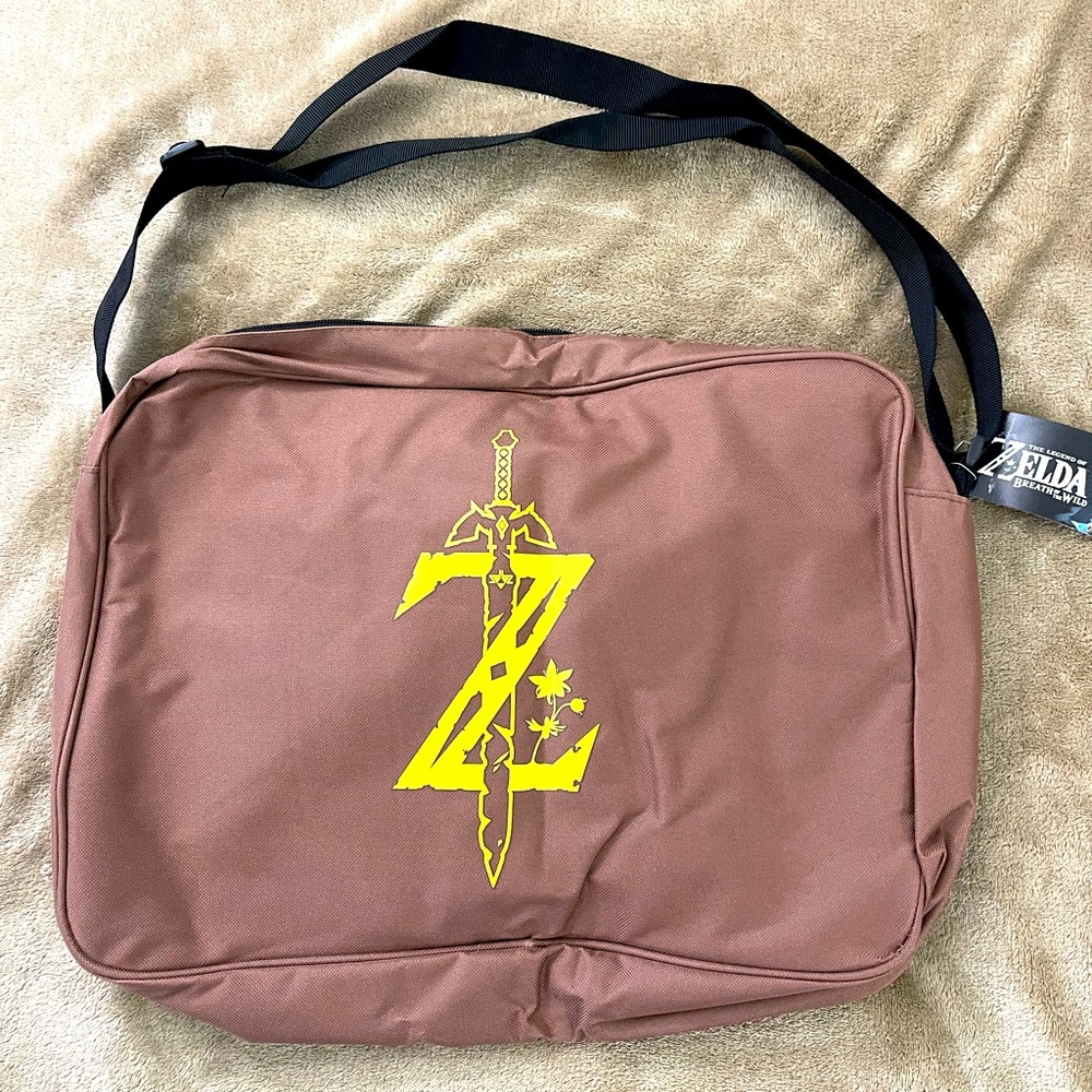 Legend of Zelda “Breath Of The Wild” Brown Messenger Bag